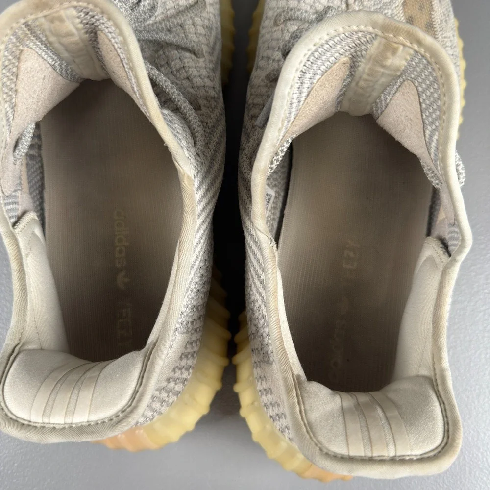 YEEZY Boost Shoes Mens 14 Beige 350 V2 Lundmark Adidas‎ Reflective Laces FU9161